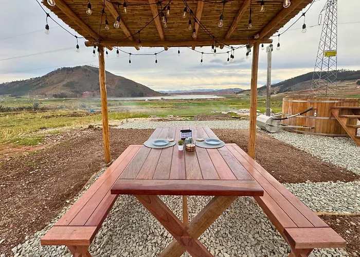 Tiny House Con Jacuzzi, Fogata Y Starlink Hébergement de vacances