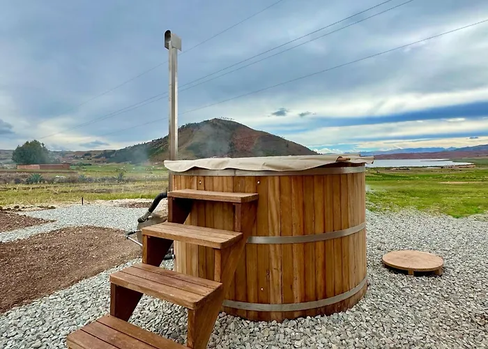 Hébergement de vacances Tiny House Con Jacuzzi, Fogata Y Starlink *