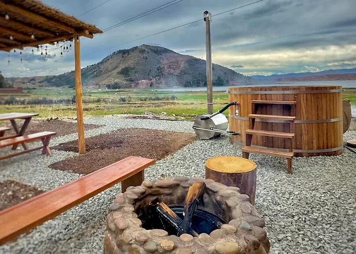 Hébergement de vacances Tiny House Con Jacuzzi, Fogata Y Starlink