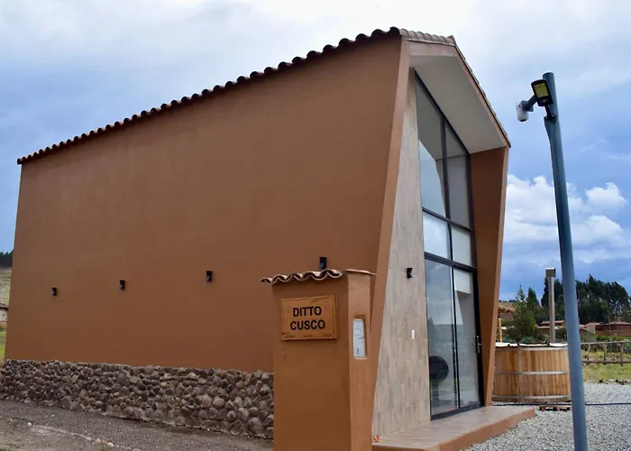 Hébergement de vacances Tiny House Con Jacuzzi, Fogata Y Starlink Anta (Cusco)